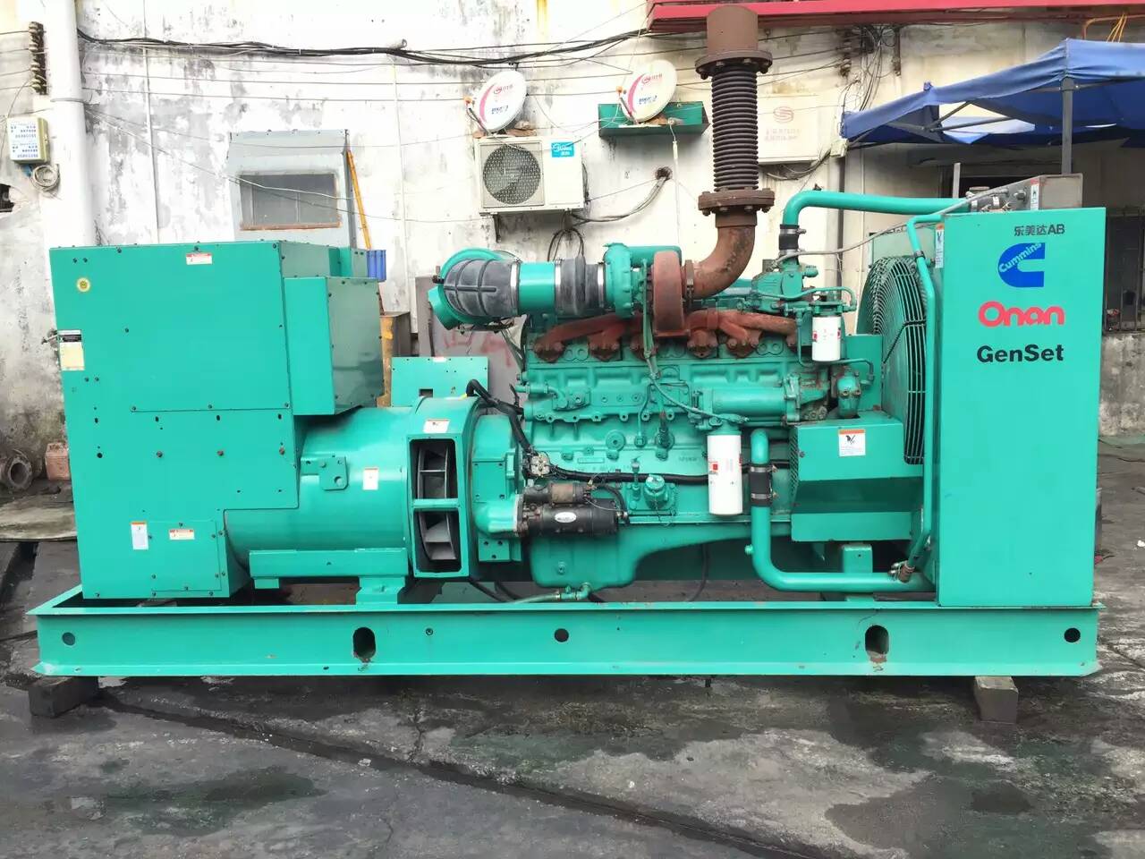 隆阳租赁发电机-柴油发电机不正常冒烟的原因